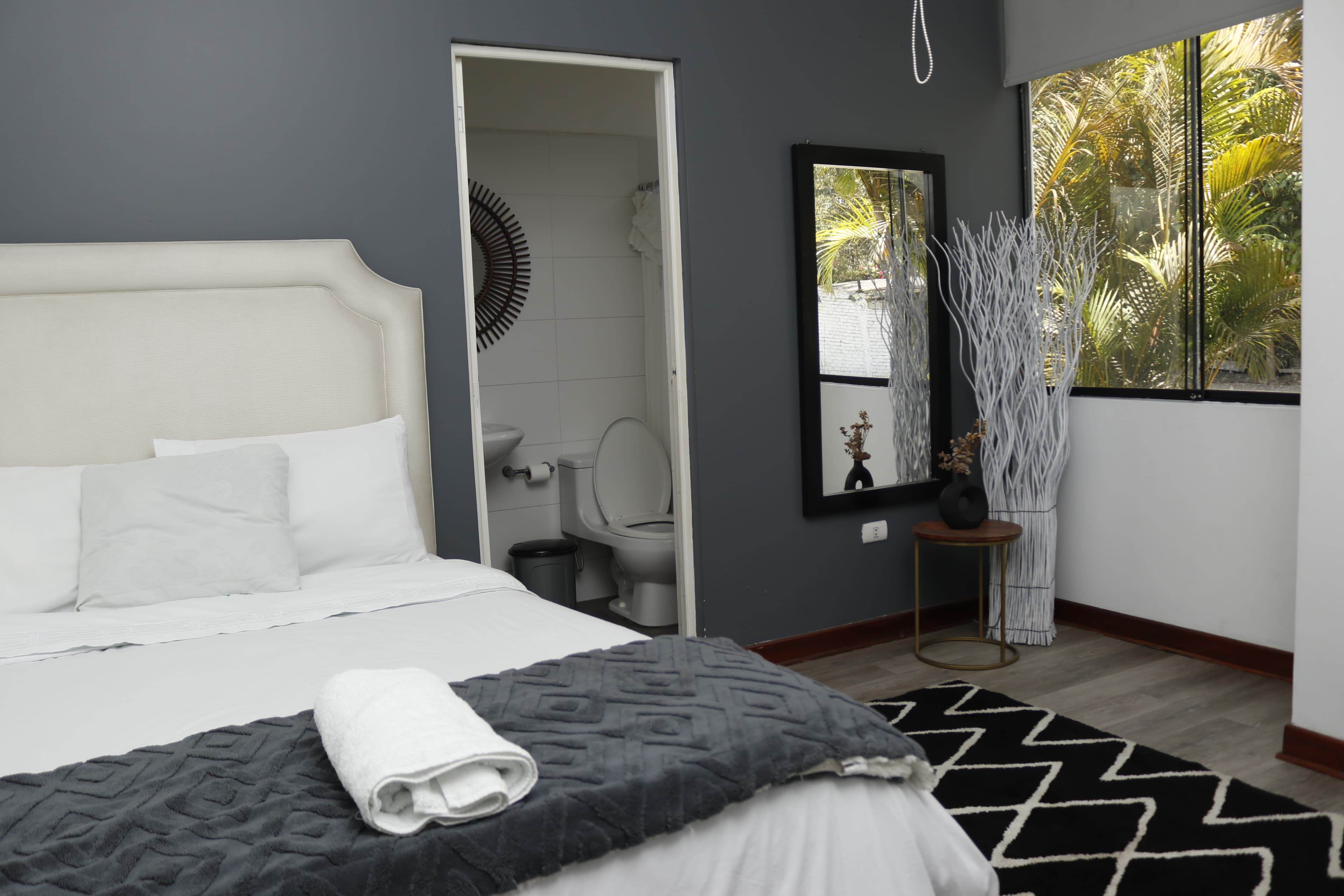 Habitación con cama de 2 plazas