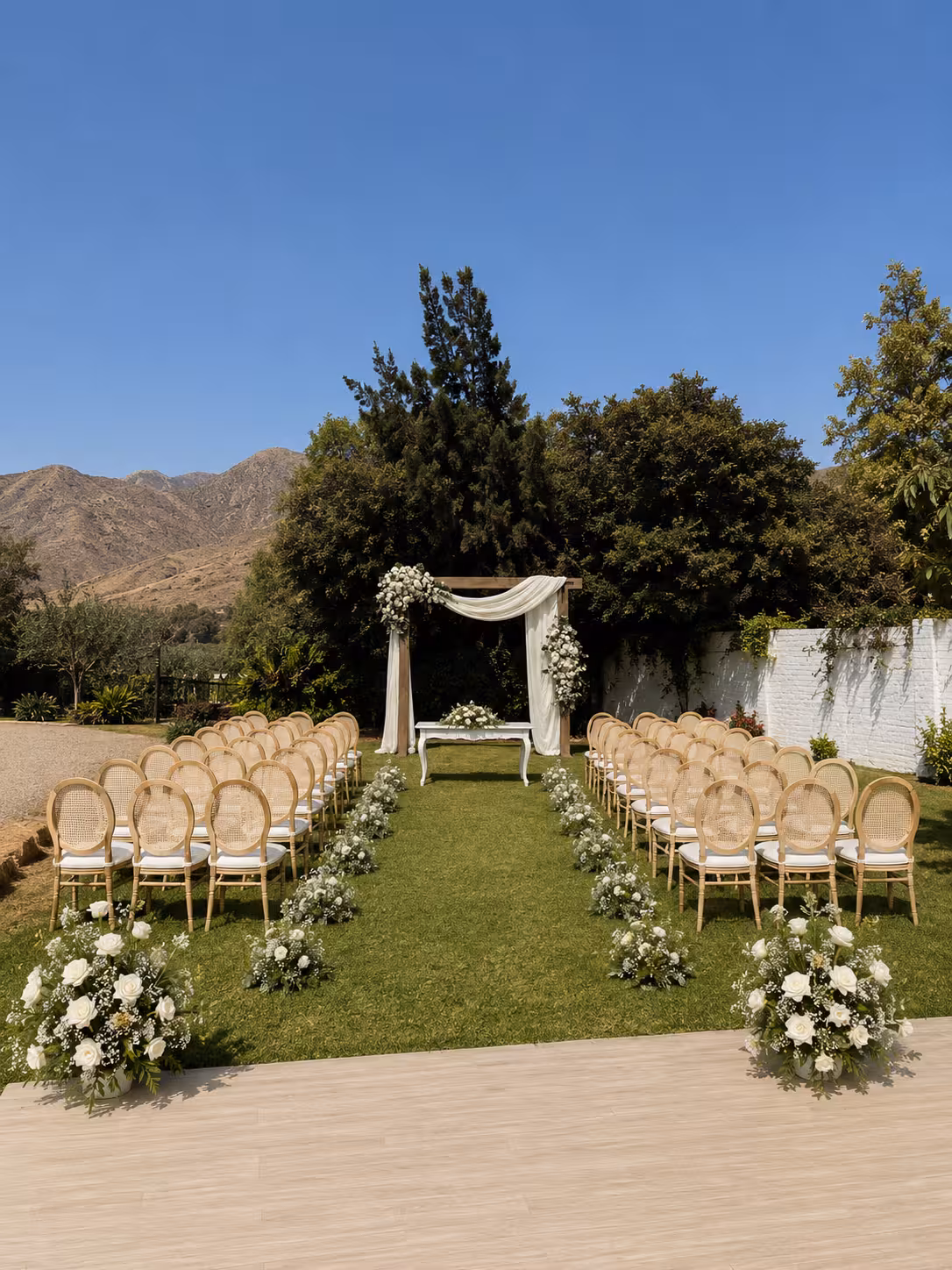 Boda en el valle